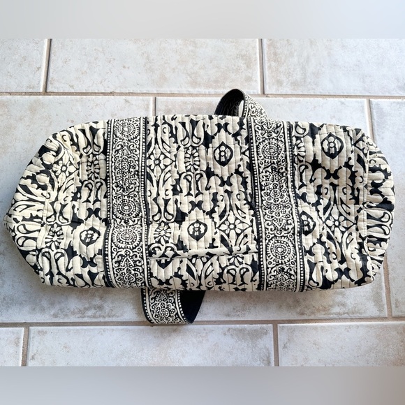 World Market Quilted Duffle Bag Bohemian Style - Picture 14 of 15